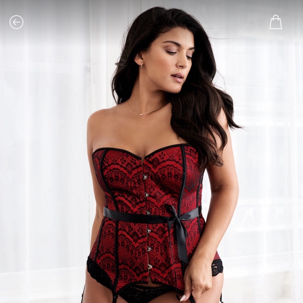 Adore me corset set